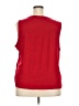 Love Scarlett Red Sleeveless Blouse Size 2X - photo 2