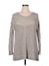 Lucky Brand Metallic Gray Pullover Sweater Size XL - photo 1