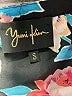 Yumi Kim 100% Polyester Floral Black Long Sleeve Blouse Size S - photo 7