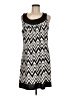 Espresso Chevron-herringbone Black Casual Dress Size M - photo 1