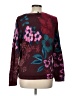 Talbots Floral Burgundy Pullover Sweater Size L - photo 2
