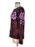Talbots Floral Burgundy Pullover Sweater Size L - photo 5