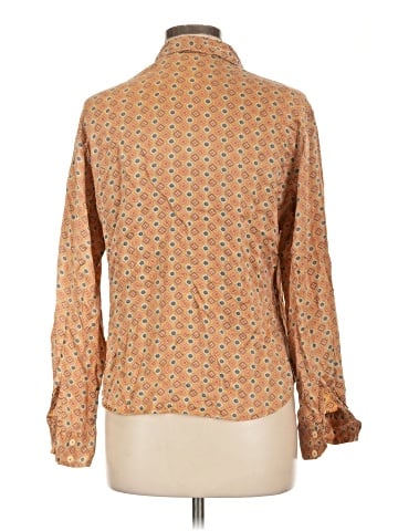 The Limited Long Sleeve Silk Top (view 2)