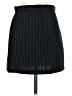 Ally B 100% Polyester Stripes Black Casual Skirt Size 3 - photo 2