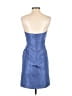 J.Crew 100% Silk Blue Cocktail Dress Size 2 - photo 2