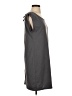 Kenar Solid Gray Casual Dress Size S - photo 4