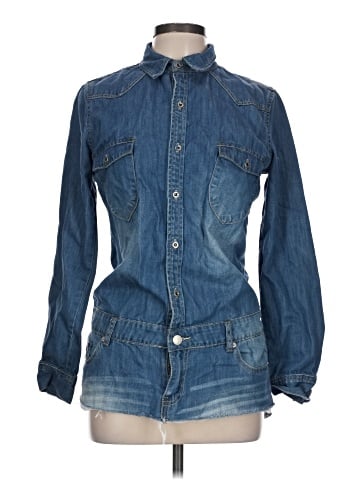 Gojane Long Sleeve Button-Down Shirt (view 1)