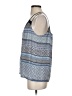 Ramy Brook Blue Tan Sleeveless Silk Top Size S - photo 5
