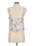 Sugar Lips 100% Polyester Silver Sleeveless Blouse Size M - photo 2