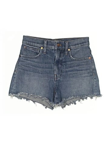 Madewell The Perfect Jean Short in Rayburn: Comfort Stretch Edition (view 1)