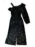 Justice Stars Black Dress Size 7 - photo 2