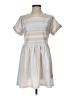 Unbranded Stripes Gray White Casual Dress Size S - photo 1