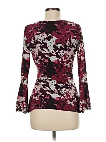 Ruby Ribbon Long Sleeve Blouse (view 2)