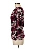 Ruby Ribbon Camo Burgundy Long Sleeve Blouse Size M - photo 5