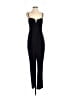 The Fifth 100% Polyester Solid Black Jumpsuit Size L - photo 1
