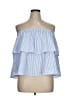 Star Style 100% Polyester Blue Tube Top Size XL - photo 1