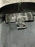 St. John 100% Silk Black Long Sleeve Silk Top Size P (petite) - photo 7