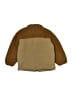 Baby Gap 100% Polyester Chevron-herringbone Brown Coat Size 3 - photo 2