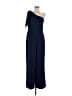 Dress the Population Solid Blue Jumpsuit Size XL - photo 1