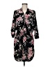 Devoted 100% Polyester Floral Black Casual Dress Size M - photo 1