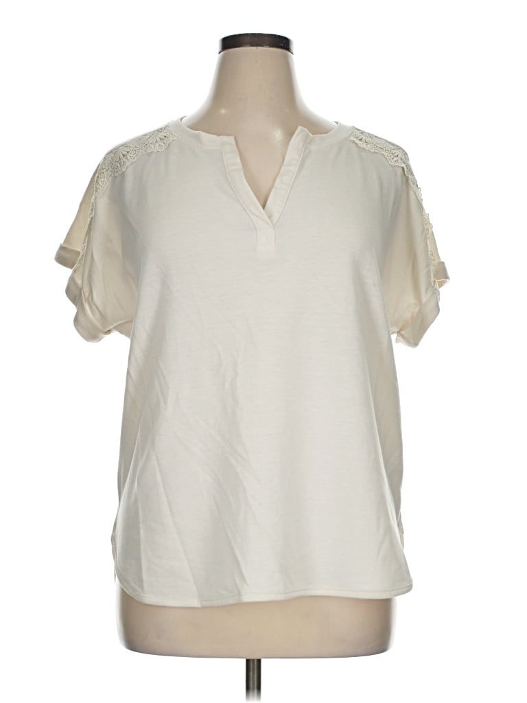 Pre-owned Cupio Short Sleeve T-shirt In Ivory