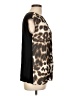 Worthington 100% Polyester Animal Print Brown Sleeveless Blouse Size L - photo 4