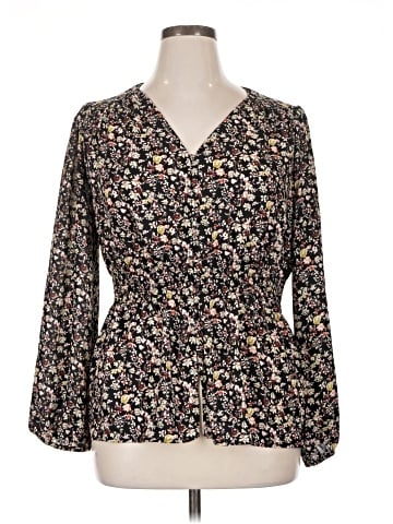 Pleione Long Sleeve Blouse (view 1)