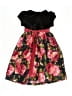 Jayne Copeland Floral Black Dress Size 5 - photo 2