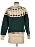 Callahan Hearts Green Pullover Sweater Size S - photo 2