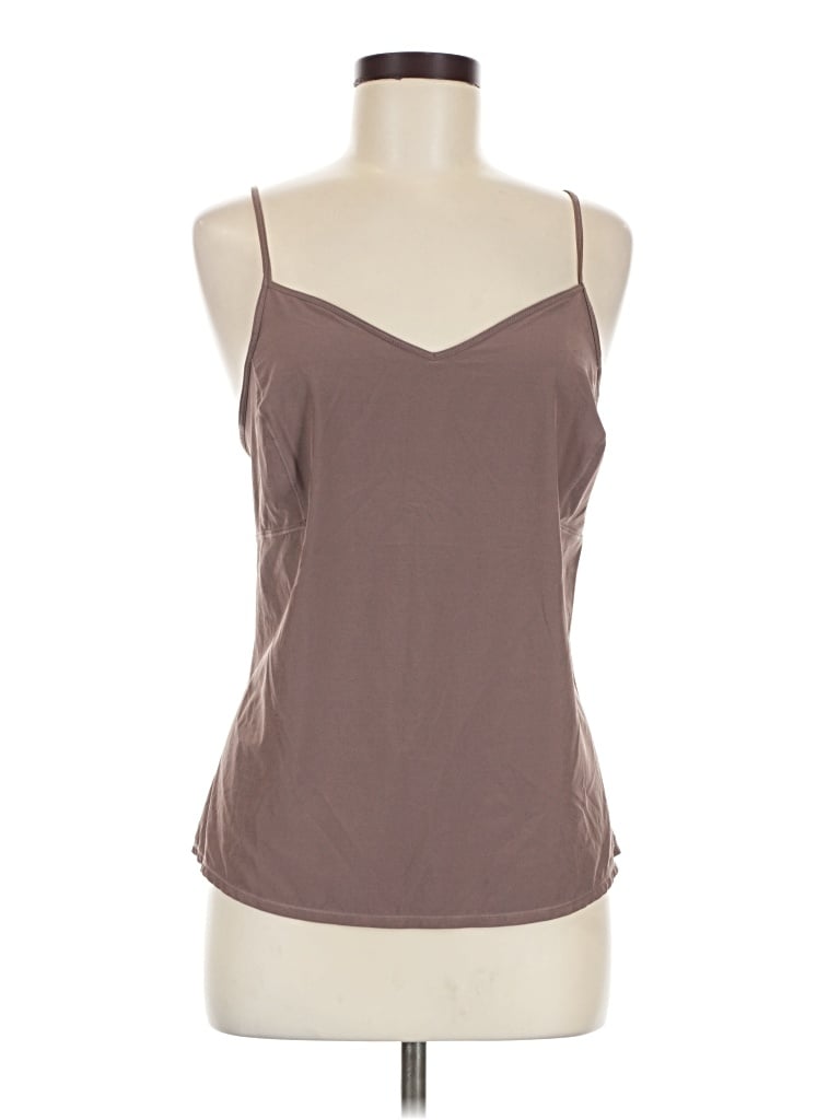 Pre-owned Prana Tank Top Brown Strapless Neckline Tops