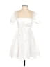 Lulus 100% Polyester White Cocktail Dress Size S - photo 1