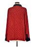 Free People 100% Polyester Polka Dots Red Long Sleeve Blouse Size M - photo 2