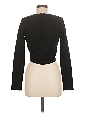 Zara W&B Collection Long Sleeve Top (view 2)