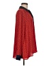 Free People 100% Polyester Polka Dots Red Long Sleeve Blouse Size M - photo 4