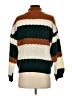 Blu Pepper 100% Polyester Color Block Brown Turtleneck Sweater Size S - photo 2