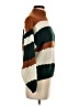 Blu Pepper 100% Polyester Color Block Brown Turtleneck Sweater Size S - photo 4
