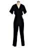 ATM 100% Polyester Solid Black Jumpsuit Size XS - photo 1