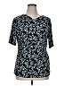 Lane Bryant Teal Short Sleeve Blouse Size 14 - 16 Plus - photo 1