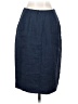 Carlisle Solid Blue Casual Skirt Size 2 - photo 2