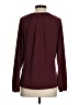MICHAEL Michael Kors Burgundy Long Sleeve Blouse Size S - photo 2