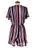 Paris Sunday 100% Polyester Stripes Blue Romper Size M - photo 2