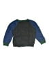 Nicole Color Block Green Pullover Sweater Size 4 - photo 2