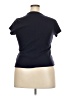 Free Assembly Blue Short Sleeve Turtleneck Size XXL - photo 1