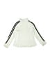 Adidas 100% Polyester White Track Jacket Size 5 - photo 2