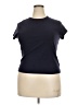Free Assembly Blue Short Sleeve Turtleneck Size XXL - photo 2