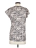 Ofeefan Silver Short Sleeve Blouse Size S - photo 2