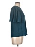 Beacon 100% Polyester Teal Short Sleeve Blouse Size 10 - photo 4