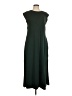 Unbranded Solid Green Casual Dress Size M - photo 1