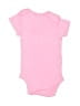 Gerber 100% Cotton Graphic Pink Short Sleeve Onesie Size 0-3 mo - photo 2