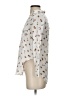 Maeve 100% Rayon Floral Ivory 3/4 Sleeve Blouse Size XXS - photo 5